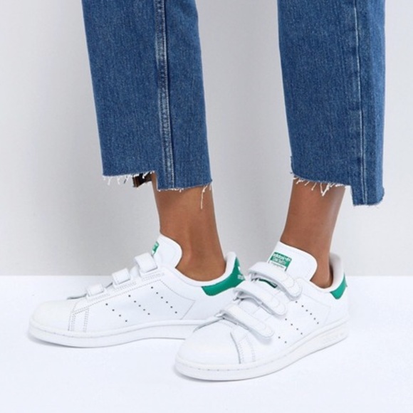 stan smith hook and loop